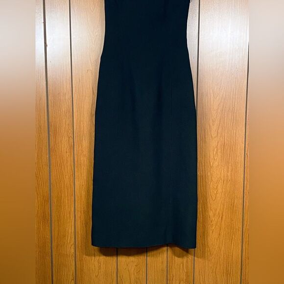 Versace  Medusa-Embellished Satin Cocktail Dress size 40/us size 4 - Picture 7 of 16